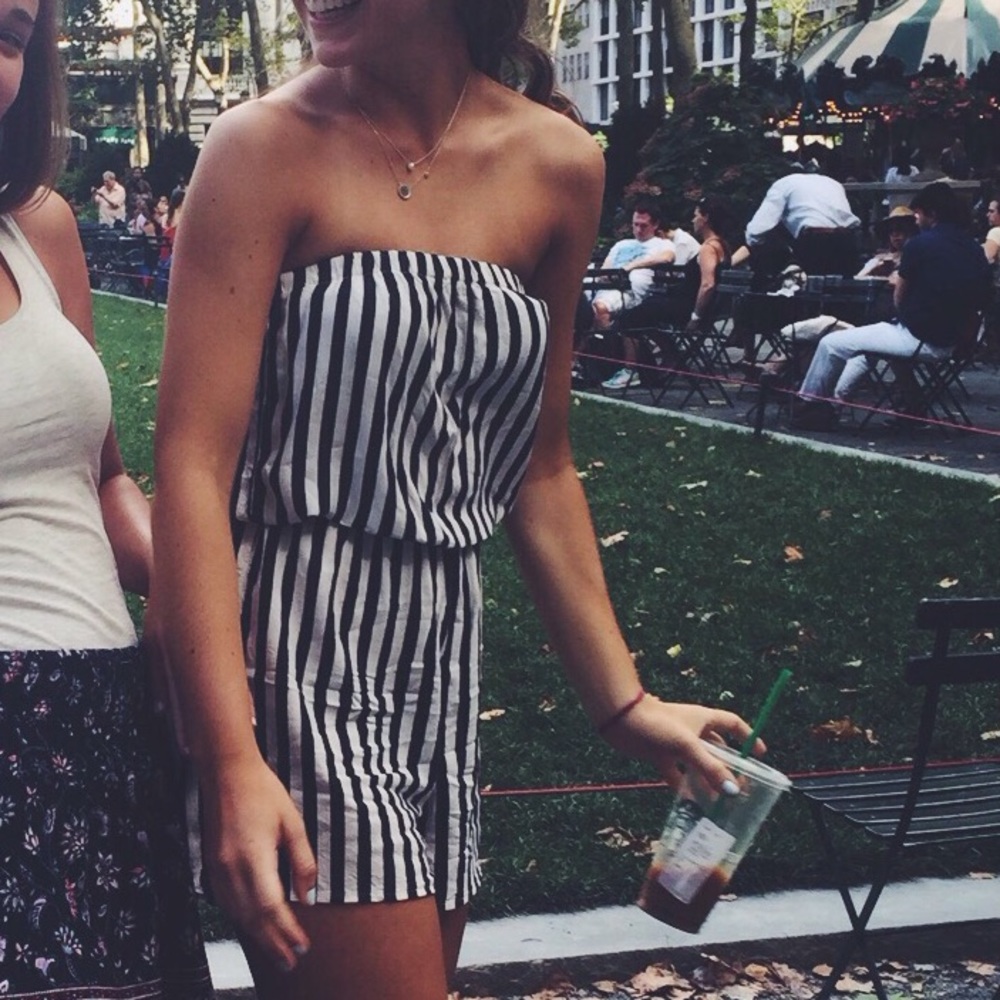 H&M Divided Strapless Romper